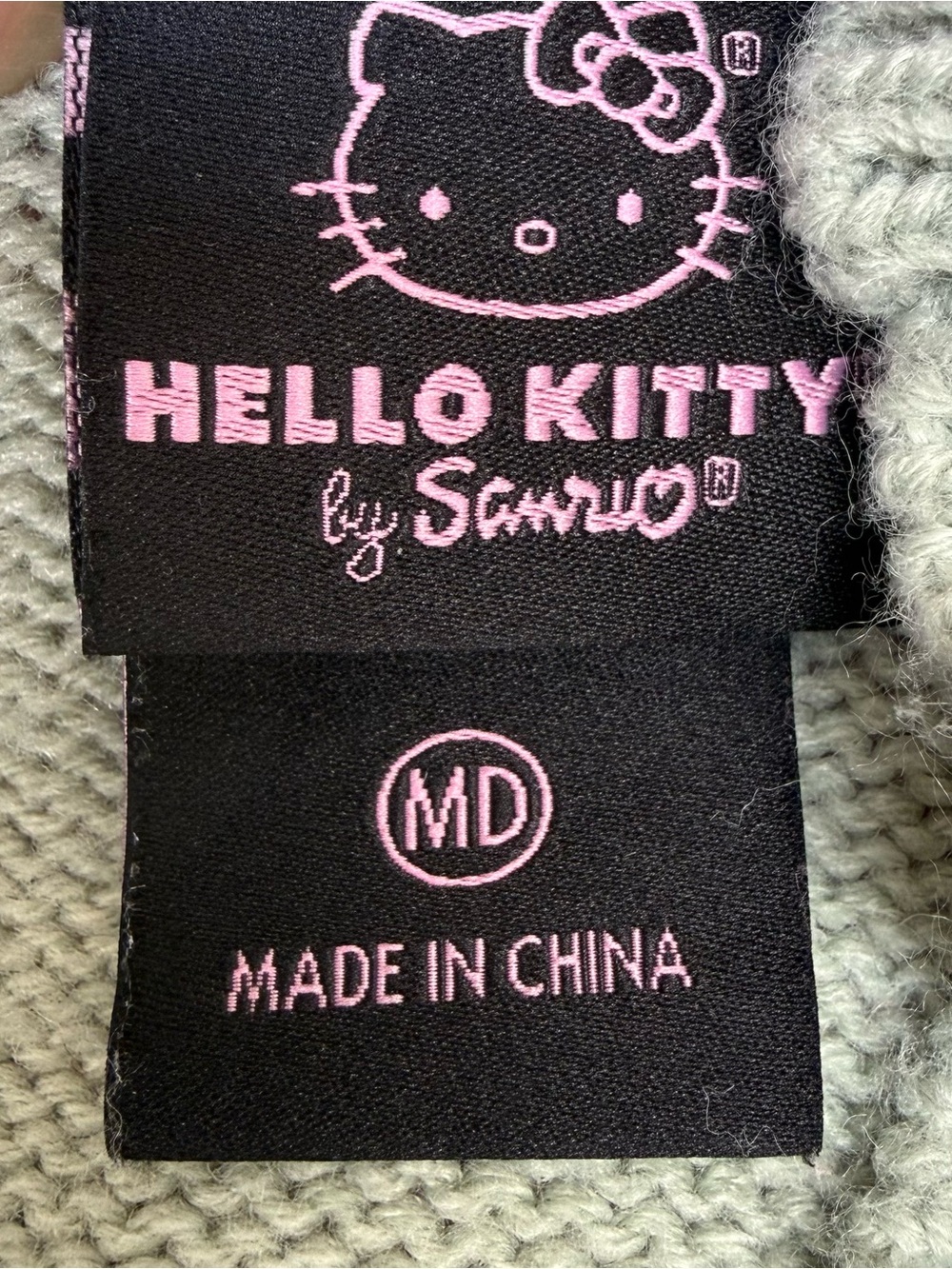Hello Kitty Mushroom Cardigan Sage Green Kawaii Fairy Grunge Sanrio Hot Topic - Picture 5 of 7